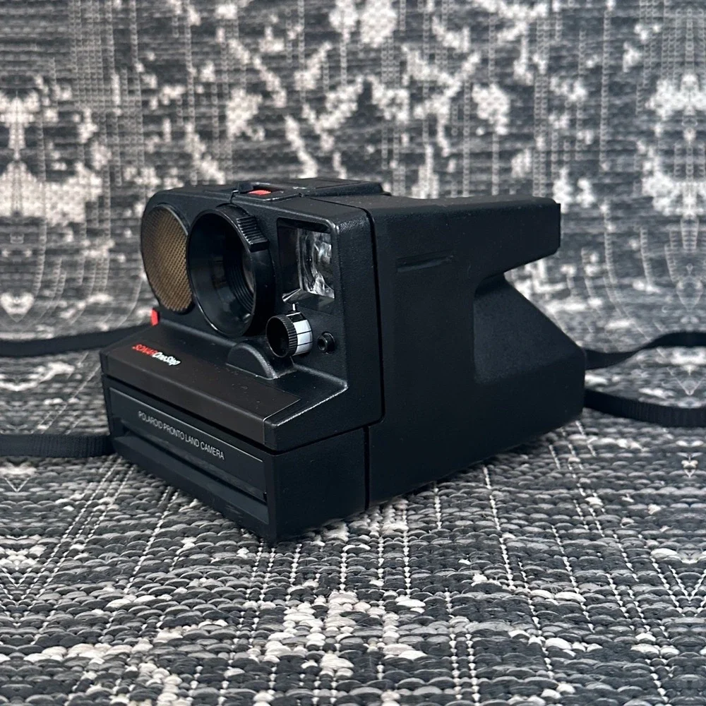 Polaroid Sonar OneStep‎ Pronto Land Camera Instant Film Vintage Black Not Tested